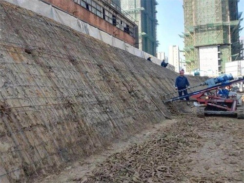 麻城建筑边坡支护